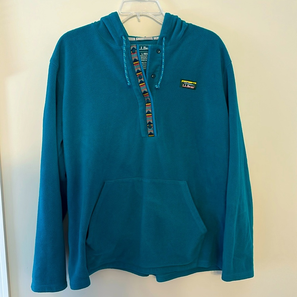 Llbean hooded sweatshirt